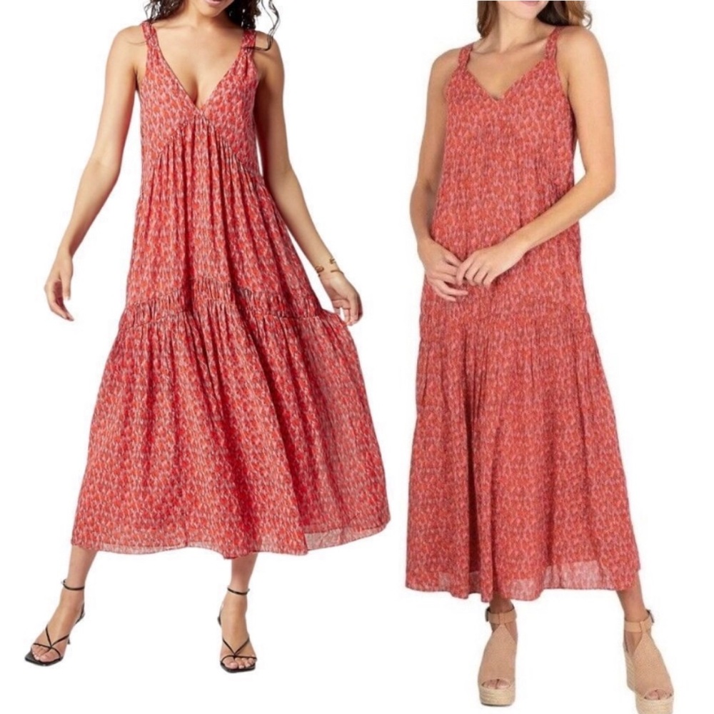 Joie Ditsy Floral Maxi Midi Dress